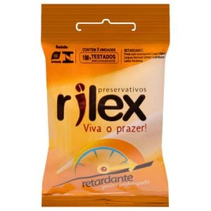 Preservativo Retardante 03 Unidades Rilex
