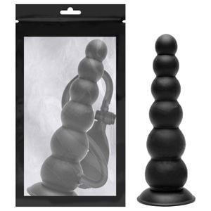 Plug Anal Escalonado Inflável 21 X 2,5cm Sexy Import