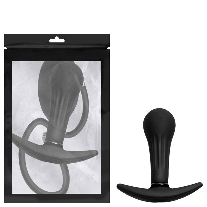 Plug Anal Silicone Inflável 8 X 3cm Sexy Import