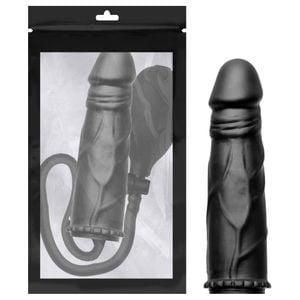 Pênis Silicone Inflável 14,5 X 3,3cm Sexy Import