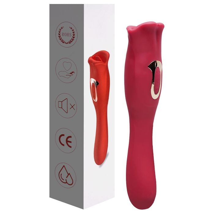 Vibrador Boca Recarga Via Usb 10 Vibrações Yaffa