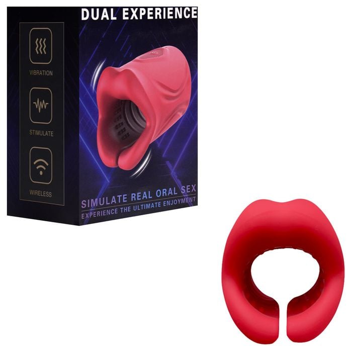 Masturbador Boca 9 Vibrações Recarga Usb Yaffa