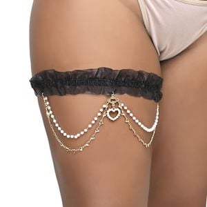 Persex Correntes Corações Joia De Corpo Yaffa