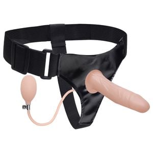Cinta Com Pênis Inflável 17,5 X 3,8cm Sexy Import