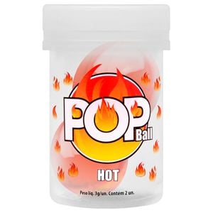 Pop Ball Bolinha Lubrificante Hot Sensual Love