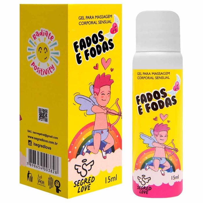 Fados E Fodas Gel Beijo Grego 15ml Segred Love