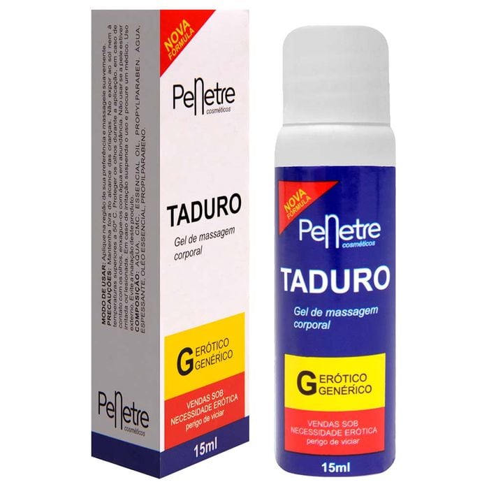 Taduro Gel Potência Masculina 15ml Penetre