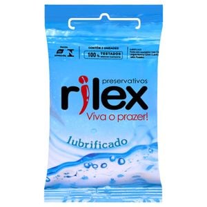 Preservativo Tradicional Lubrificado 03 Unidades Rilex