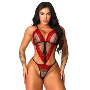 Body Sensual Ardente Tule Personalizável Tallyta