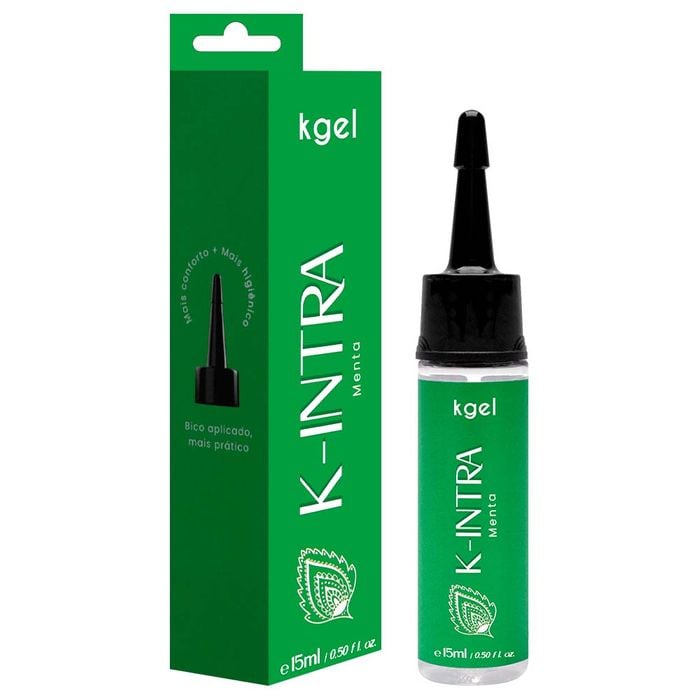 K–intra Lubrificante Aroma Menta 15ml Kgel