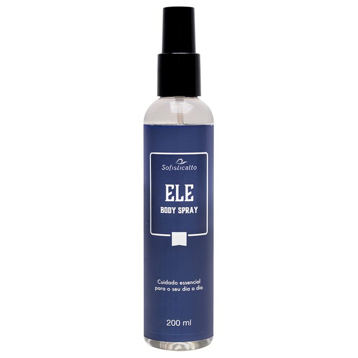 Body Spray Ele Perfume Masculino 200ml Sofisticatto