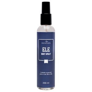 Body Spray Ele Perfume Masculino 200ml Sofisticatto