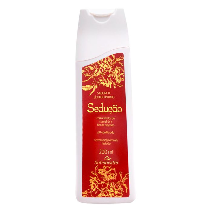 Sedução Sabonete íntimo Líquido Aromático 200ml Sofisticatto