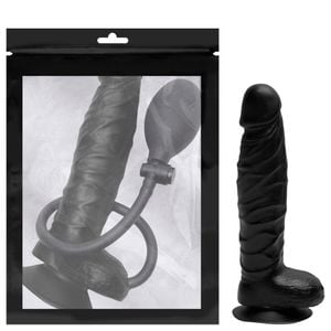 Pênis Inflável Pump Play 20 X 3,8cm Sexy Import