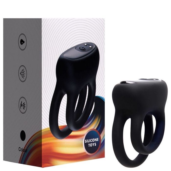 Anel Peniano Duplo 9 Modos De Vibração Usk Vipmix