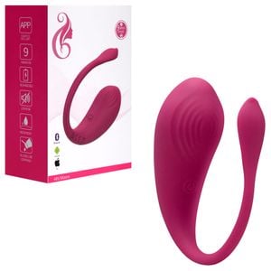 Vibrador Via App Glande Usb 9 Vibrações Yaffa