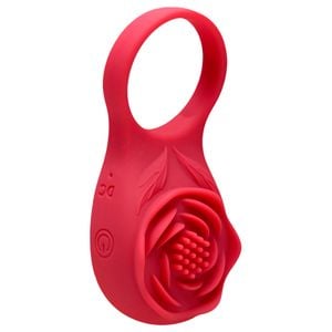 Anel Estimulador Flor Via App 9 Vibrações Usb Yaffa