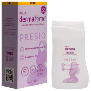 Dermafeme Prebio Sabonete íntimo 100ml Cimed