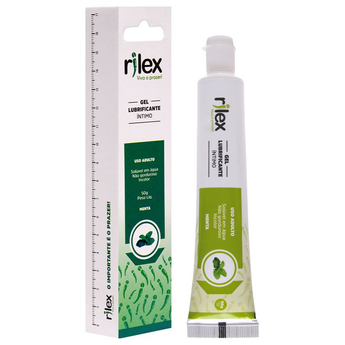 Gel Lubrificante íntimo Menta 50g Rilex