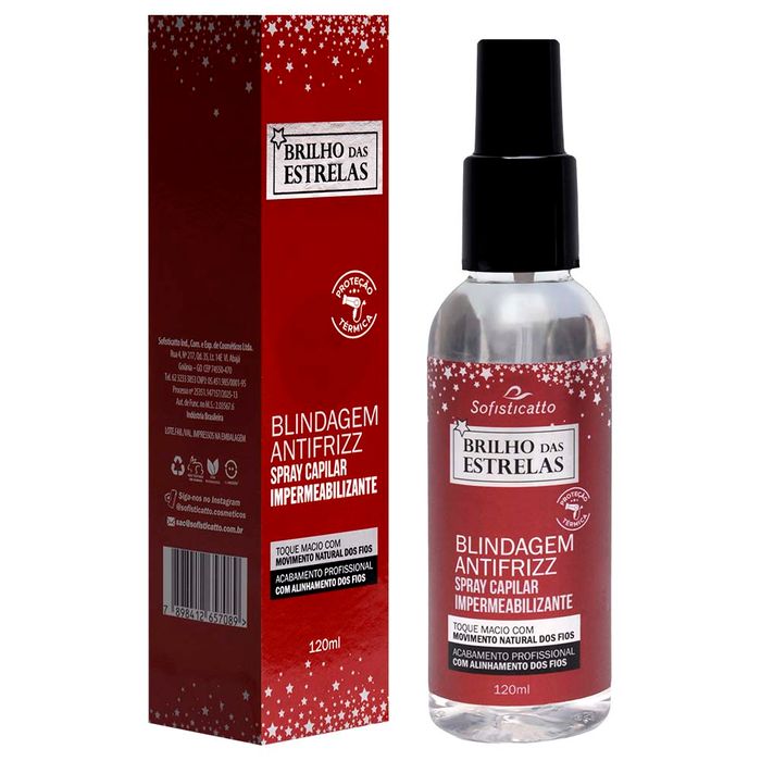 Brilho Das Estrelas Blindagem Antifrizz 120ml Sofisticatto