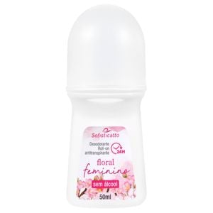 Desodorante Roll-on Feminino 24h 50ml Sofisticatto