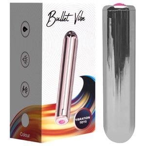 Cápsula Vibrador Recarregável 9 Vibrações Sensual Love