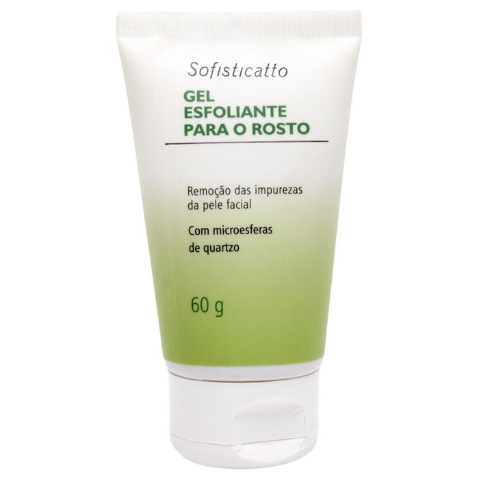 Gel Esfoliante Rosto Microesferas 60g Sofisticatto