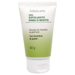 Gel Esfoliante Rosto Microesferas 60g Sofisticatto