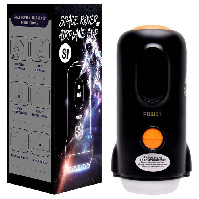 Masturbador Lanterna Tela Sucção App Sexy Import