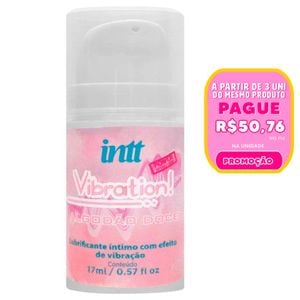 Vibration Gel Algodão Doce Power Vibração 17ml Intt