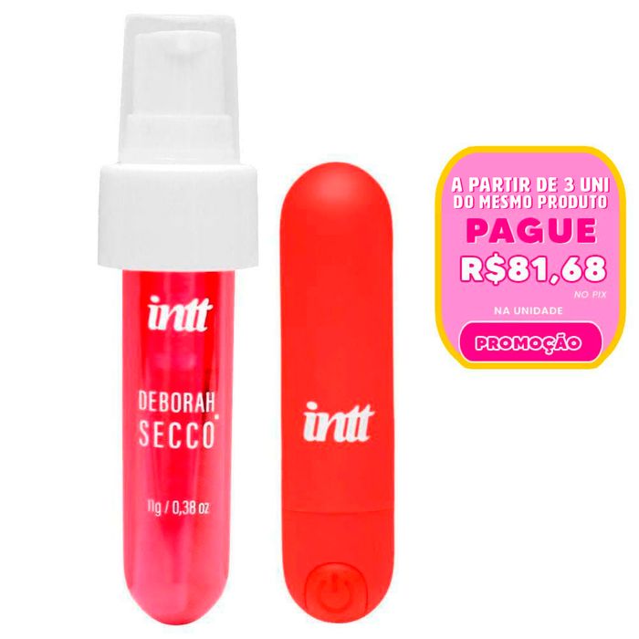 Kit Calda Picante E Vibro Bullet Deborah Secco Intt