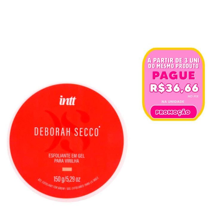 Esfoliante íntimo Intt E Deborah Secco 150g Intt