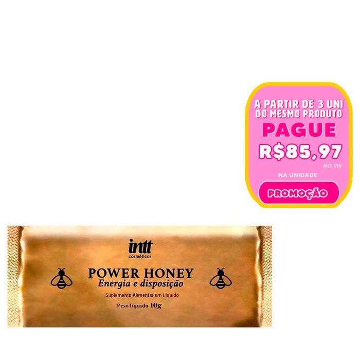 Power Honey Energy Drink 8 Sachês Intt