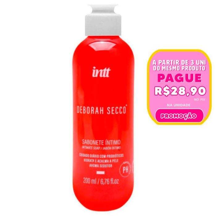 Sabonete íntimo Intt E Deborah Secco 200ml Intt