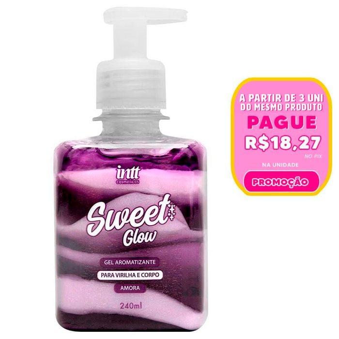 Sweet Glow Amora Virilha E Corpo 240ml Intt