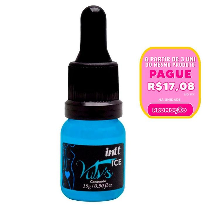 Vulv's Ice Excitante Feminino Ice Hot 15g Intt