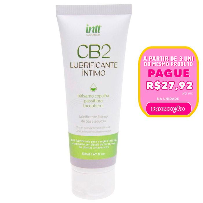 Cb2 Lubrificante íntimo à Base De Terpenos 50g Intt