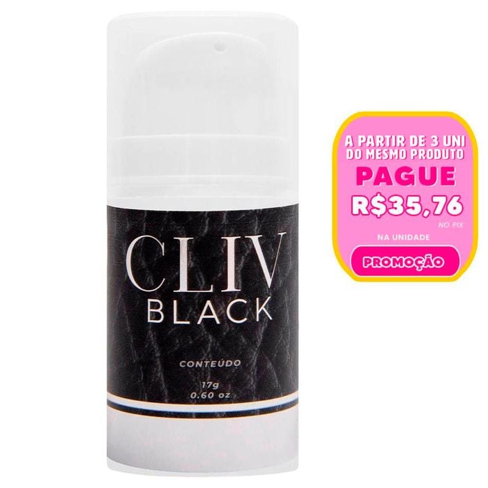 Cliv Intt Black Gel Facilitador Efeito Ice 17g Intt