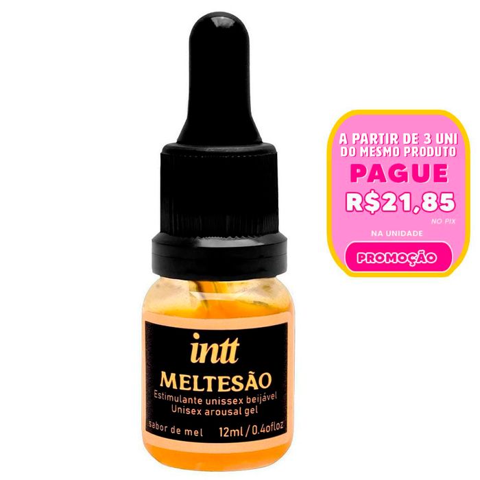 Meltesão Excitante Unissex Aroma De Mel 12ml Intt