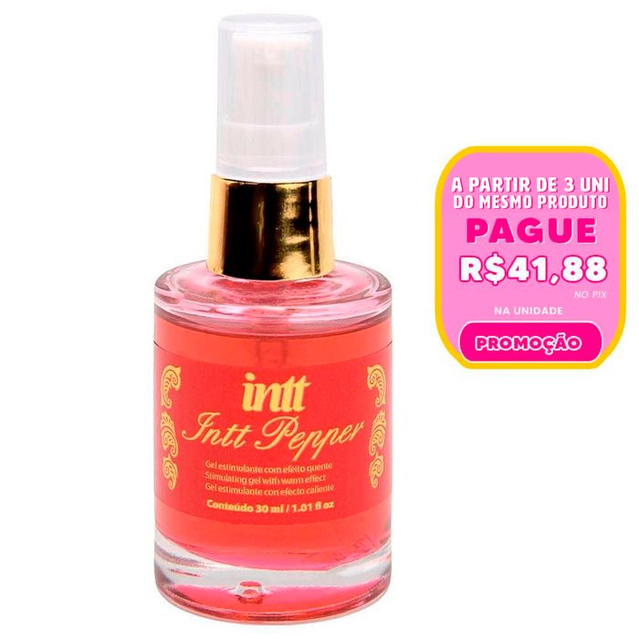 Intt Pepper Excitante Quente Cereja Pimenta 30ml Intt