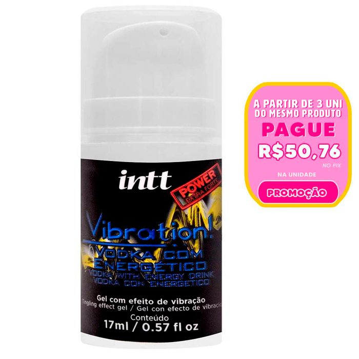 Vibration Vodka Com Energético Vibração Hot 17ml Intt