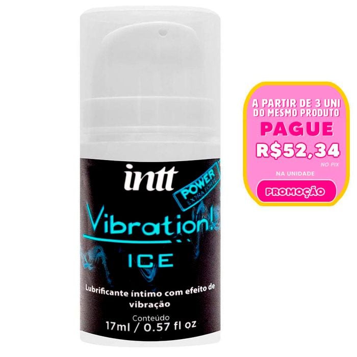 Vibration Ice Power Vibração Extra Forte 17ml Intt