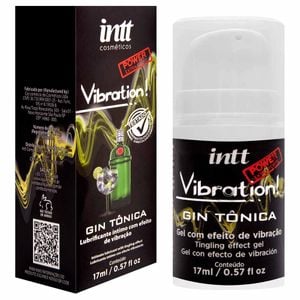 Vibration Gel Gin Power Vibração Hot 17ml Intt