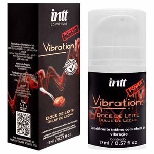 Vibration Gel Doce De Leite Vibração Hot 17ml Intt