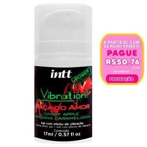 Vibration Gel Maçã Do Amor Vibração Hot 17ml Intt