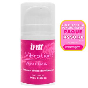 Vibration Gel Amora Power Vibração Hot 17ml Intt