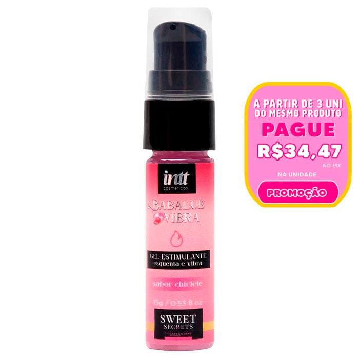 Babalub Vibra Hot Excitante By Carla Geane 15g Intt