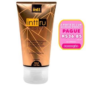 Intt Ru Gold Deslizante Massagem Nuru 150ml Intt