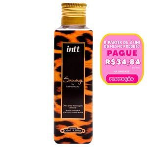 Selvagem óleo Afrodisíaco Massagem 130ml Intt
