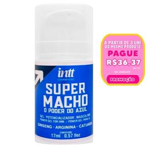 Super Macho Gel Potencializador Masculino 17ml Intt